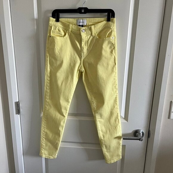 CURRENT Elliott Jeans The Stiletto Acid Yellow 28 - Picture 5 of 11